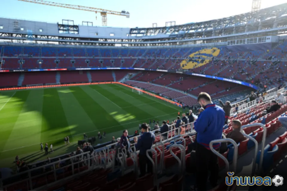 **FC Barcelona รอไฟเขียวจาก UEFA ใช้สนาม “Spotify Camp Nou” รับหน้า Eintracht Frankfurt ในแชมเปี้ยนส์ลีก