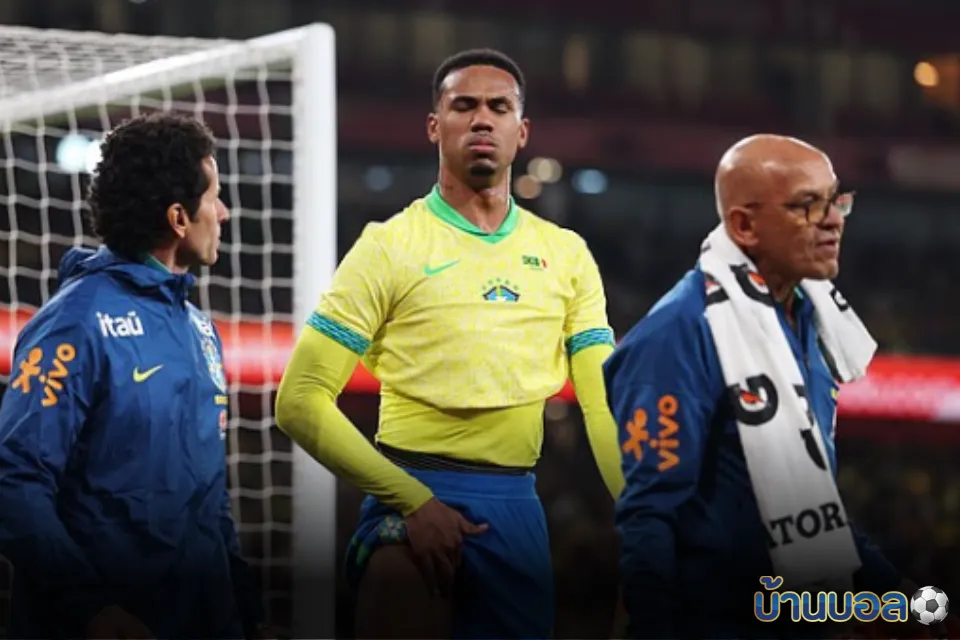 กาเบรียล มากัลเญส มีโอกาสสูงที่จะพลาดเกม “ดาร์บี้เหนือ” หลังถูกส่งกลับจากทีมชาติบราซิล