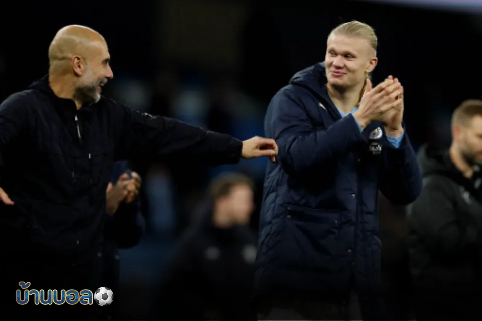 เป๊ปชมลูกทีมละเอียด! ยก เออร์ลิ่ง ฮาแลนด์ เป็นผู้ชี้ขาดเกมลูกใหญ่