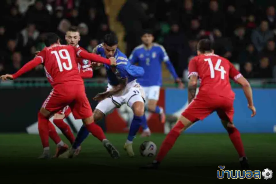 อิตาลีฮึดท้ายเกม! บุกเชือดมอลโดวา 2-0 แต่โอกาสแชมป์กลุ่มแทบดับ
