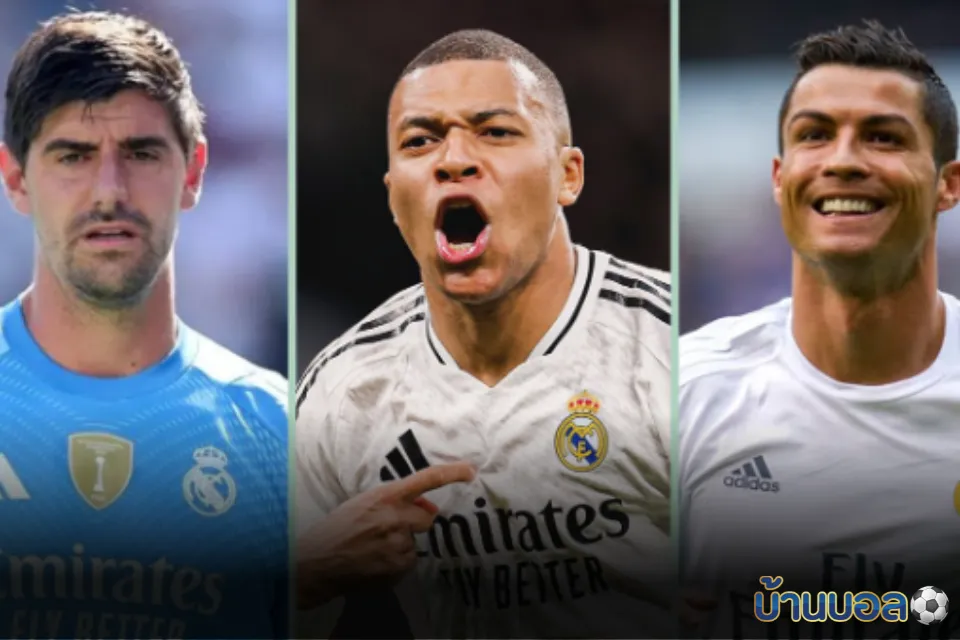 “ติโบต์ กูร์กตัวส์ ชูว่า คริสเตียโน่ โรนัลโด้ มีจิตใจผู้ชนะมากกว่า คีลิยัน เอ็มบัปเป้”