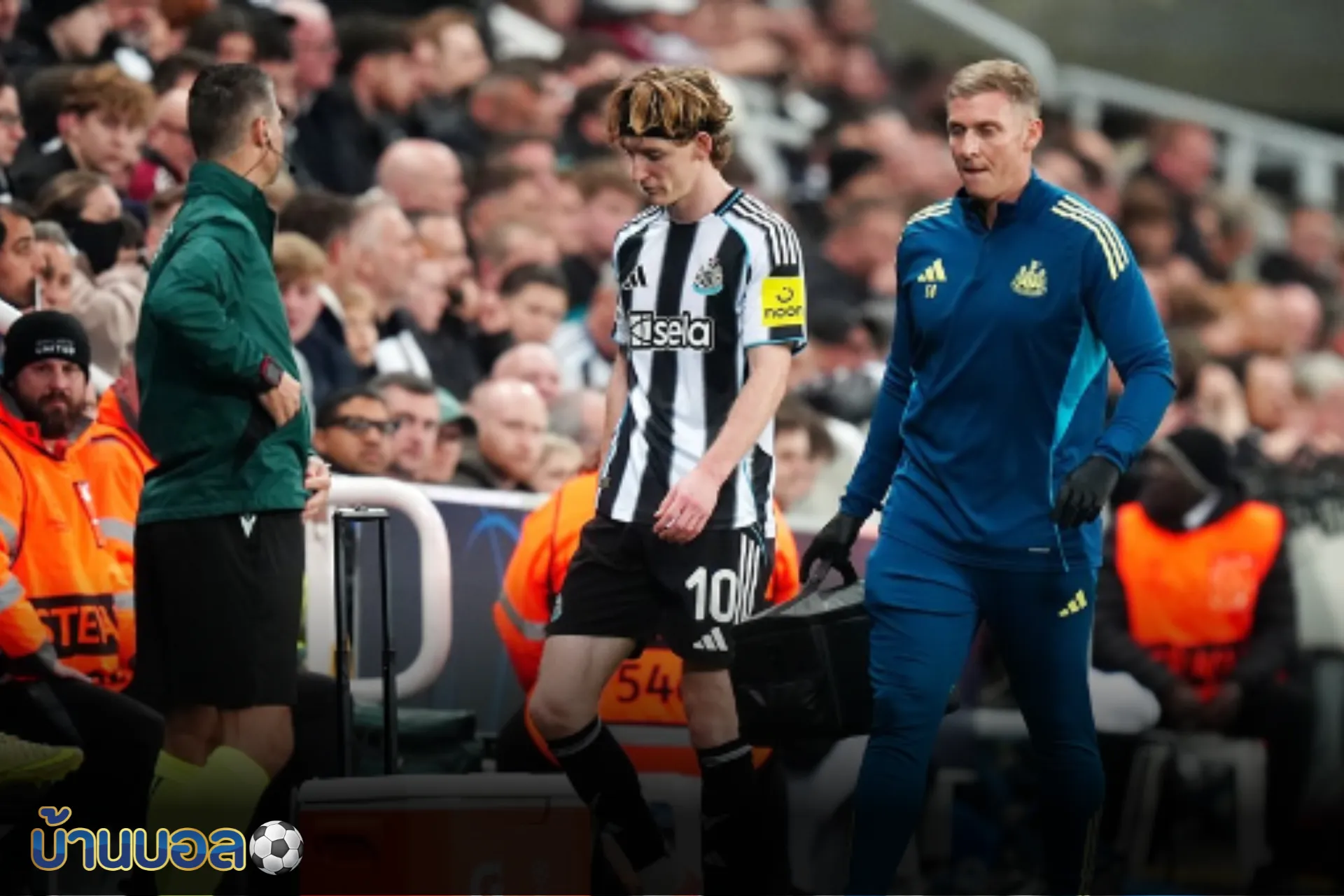 เอ็ดดี้ ฮาว กังวลอาการเจ็บของ แอนโธนี่ กอร์ดอน หลังเกมยูฟ่า แชมเปี้ยนส์ ลีก