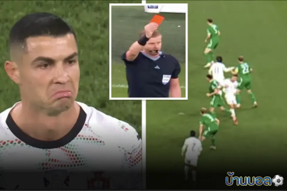 2 โค้ชมองต่าง ใบแดง คริสเตียโน่ โรนัลโด้ – เผยอาจถูกแบน 3 นัด