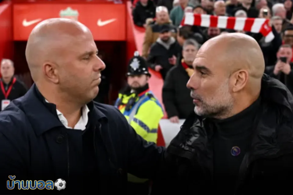 อาร์เน่ สล็อท ยกย่อง เป๊ป กวาร์ดิโอล่า ก่อนบิ๊กแมตช์ “หงส์แดง” เยือน “เรือใบ”