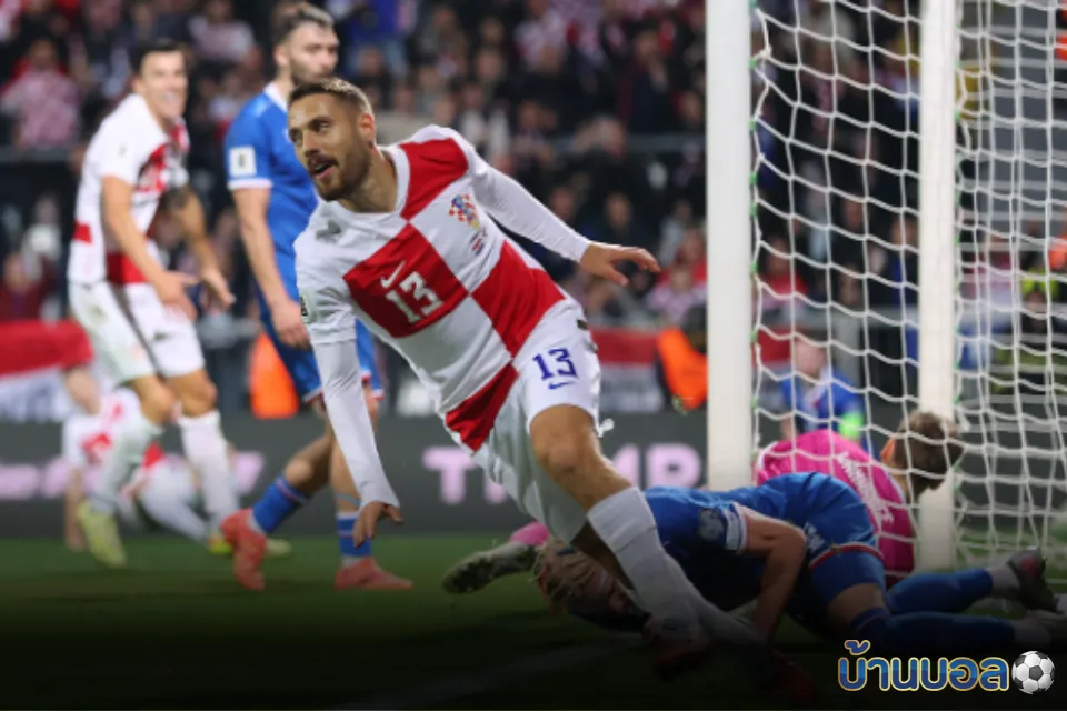 โครเอเชียเชือดหมู่เกาะแฟโร 3-1 ปิดท้ายคัดบอลโลก 2026 พร้อมคว้าตั๋วลุยรอบสุดท้าย