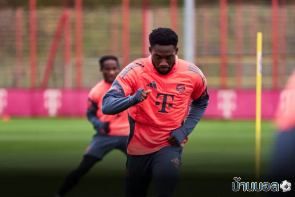เดวิส ฟื้นตัวแล้ว เริ่มซ้อมคืนสนามต้นเดือนธันวาคมกับบาเยิร์น มิวนิค